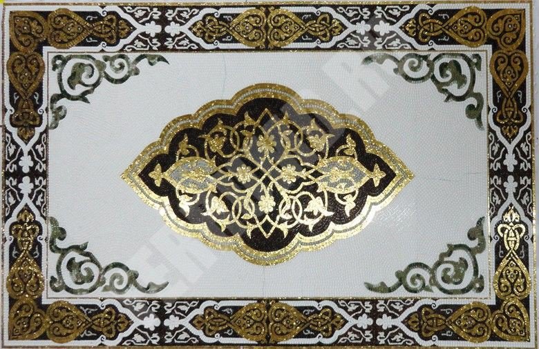 Мозаичное панно для турецкого хамама Восточный орнамент