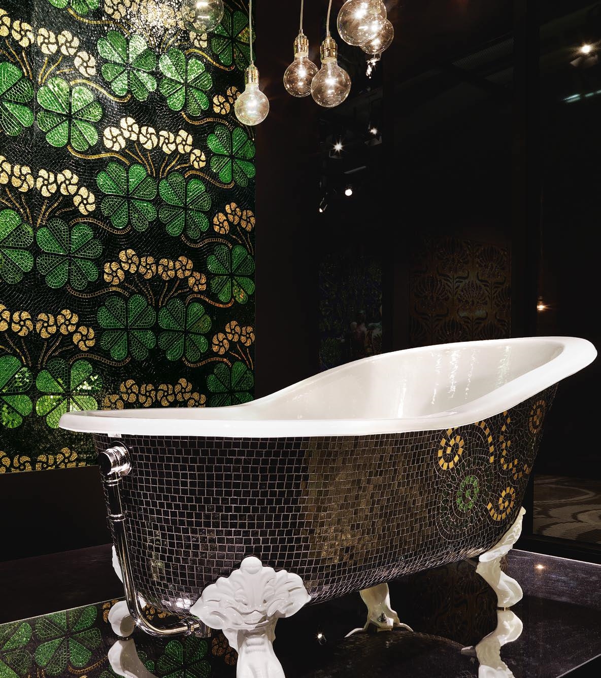 Мозаичное панно в ванную SICIS Flower 6