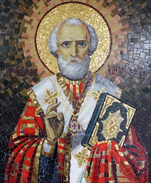 Мозаика Святой Николай